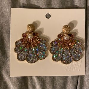 Seashells mermaid earings